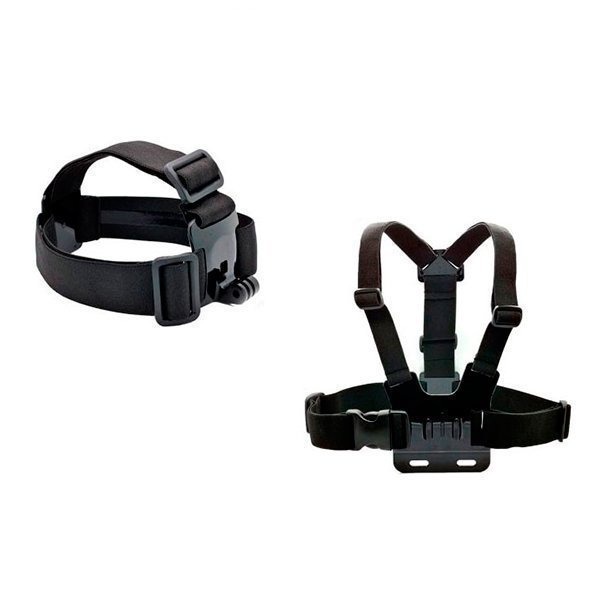 HEADSTRAP & CHESTMOUNT GOPRO-KAMERALLE