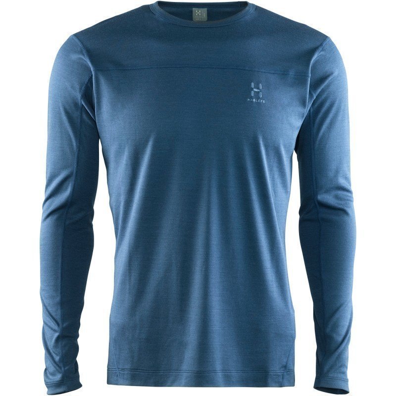 Haglöfs Actives Blend Roundneck Men L Blue Ink