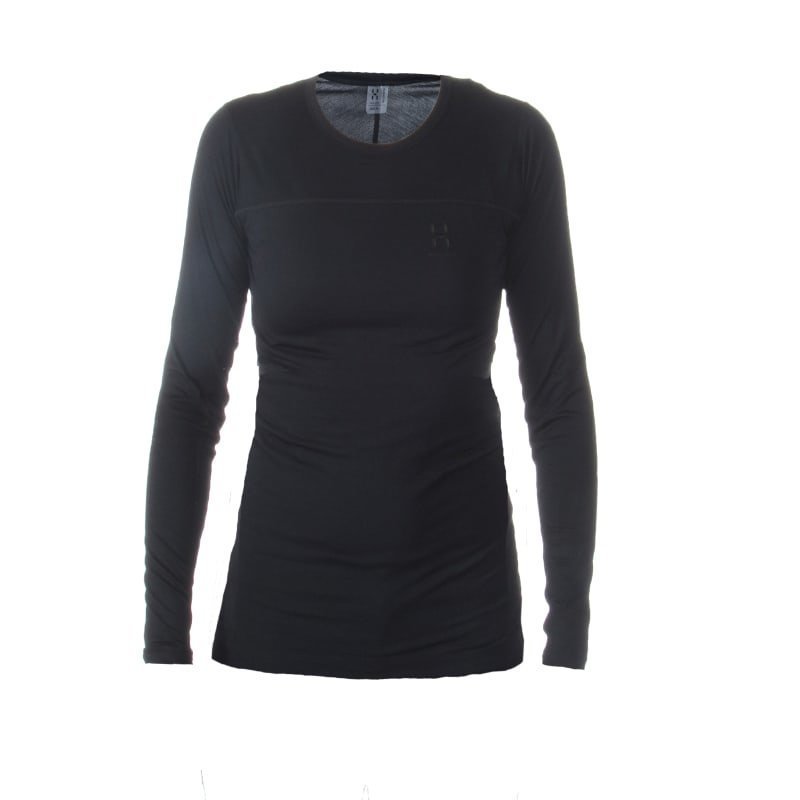 Haglöfs Actives Merino II Roundneck Wo L True Black