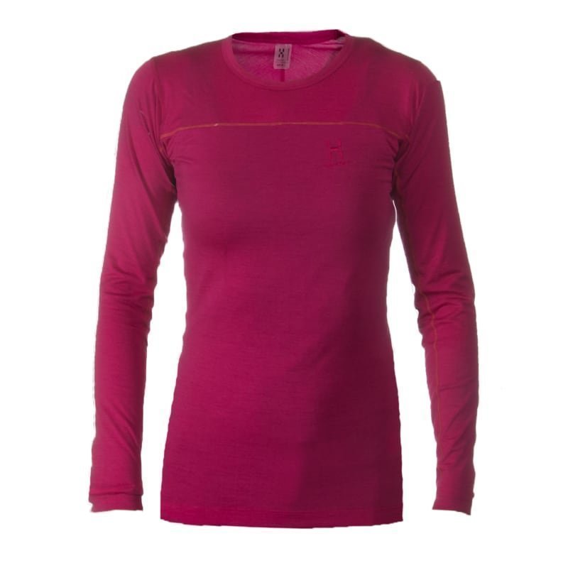 Haglöfs Actives Merino II Roundneck Wo L Volcanic Pink