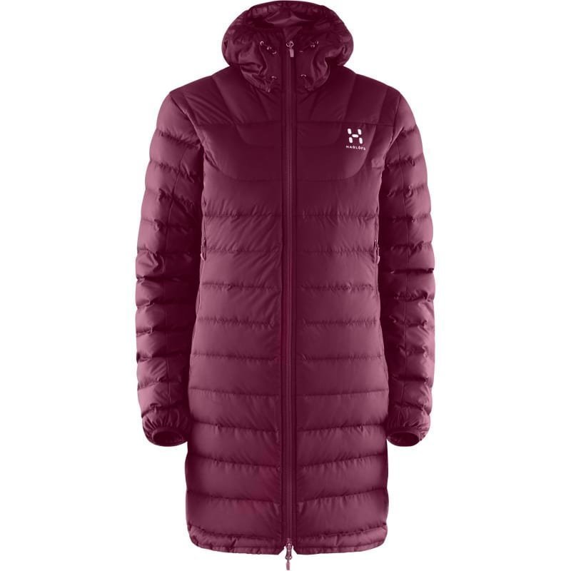 Haglöfs Bivvy Ii Down Parka Women L Aubergine