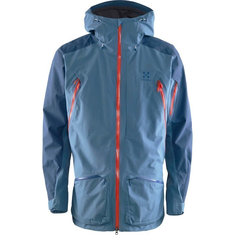 Haglöfs Chute II Jacket Men L Steel Sky/Blue Ink