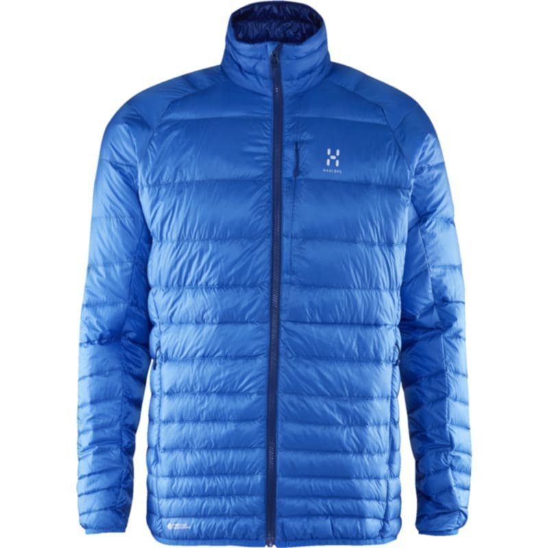 Haglöfs Essens III Down Jacket Men's L Vibrant Blue/Hurricane