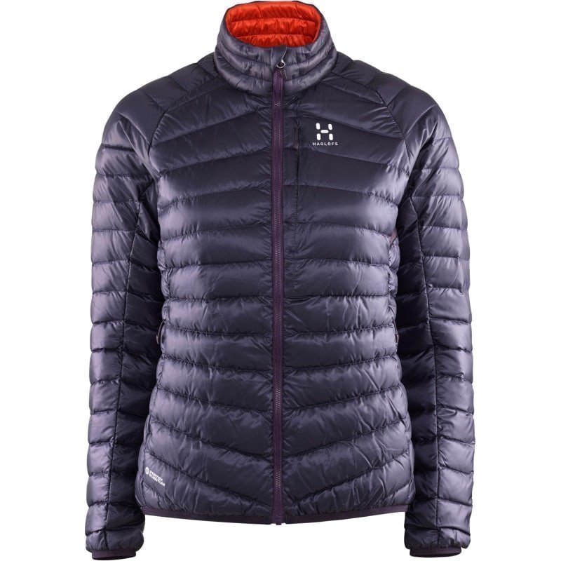 Haglöfs Essens III Down Jacket Women L Acai Berry/Habanero