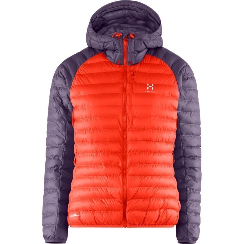 Haglöfs Essens Mimic Hood Women's L Acai Berry/Habanero