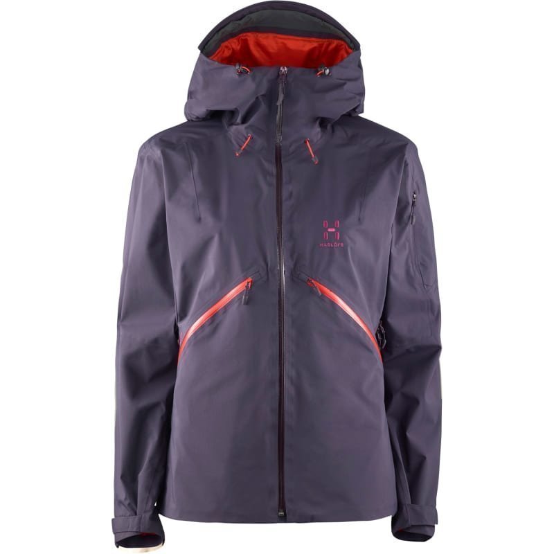 Haglöfs Khione Jacket Women L Acai Berry