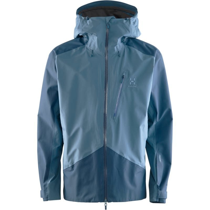 Haglöfs Niva Jacket Men's S Steel Sky/Blue Ink