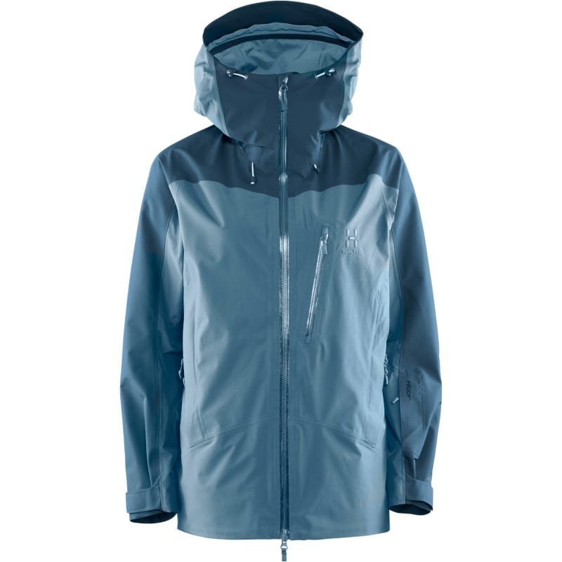 Haglöfs Niva Jacket Women's S Steel Sky/Blue Ink