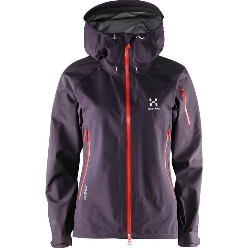 Haglöfs Roc Spirit Jacket Women L Acai Berry