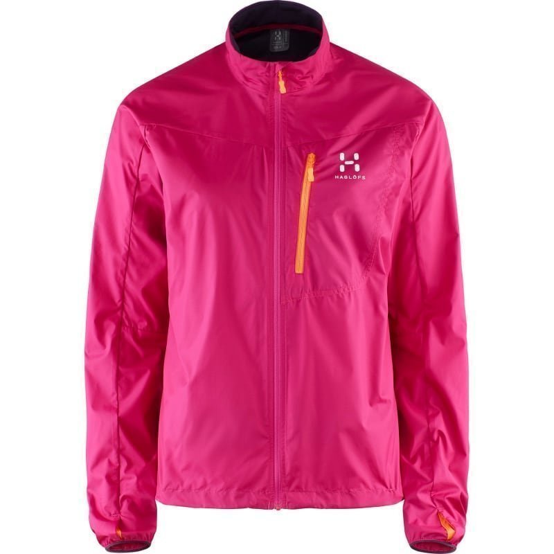 Haglöfs Shield Jacket Women L Volcanic Pink/Acai Berry