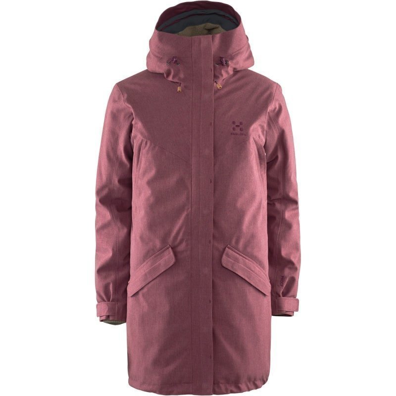 Haglöfs Siljan Parka Women L Aubergine Melange