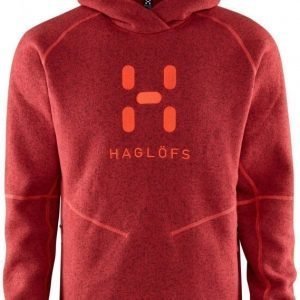 Haglöfs Swook Logo Hood Rubiininpunainen XXL