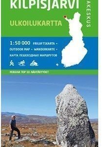 Halti Kilpisjärvi 1:50 000 ulkoilukartta 2012
