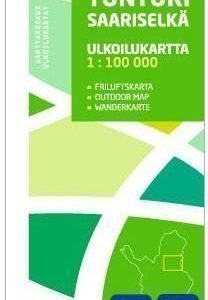 Hammastunturi-Saariselkä 1:100 000 2011 Kestokartta