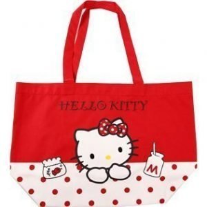 Hello Kitty kauppakassi m pun.pilkut