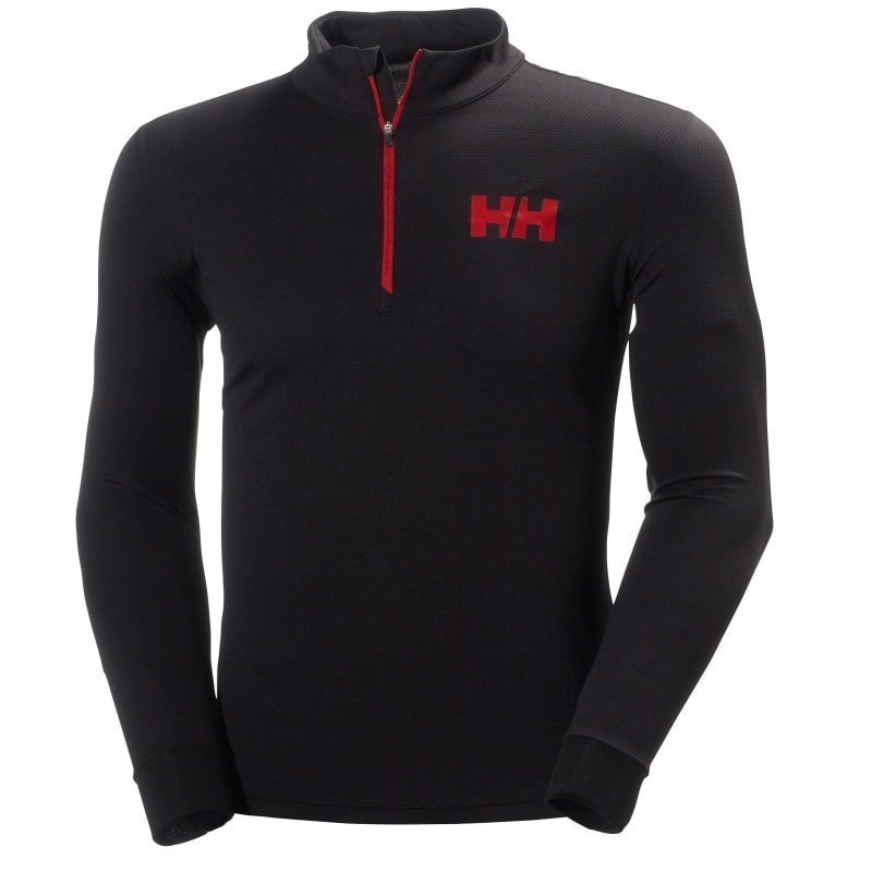 Helly Hansen HH Active Flow 1/2 Zip L Black/Flag Red