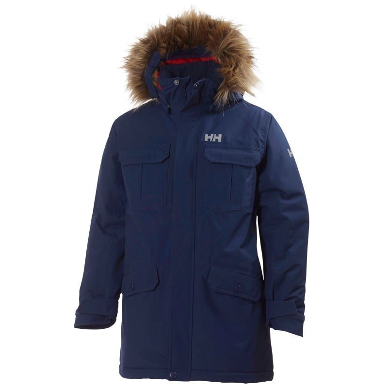 Helly Hansen Jr Legacy Parka 128 Evening Blue