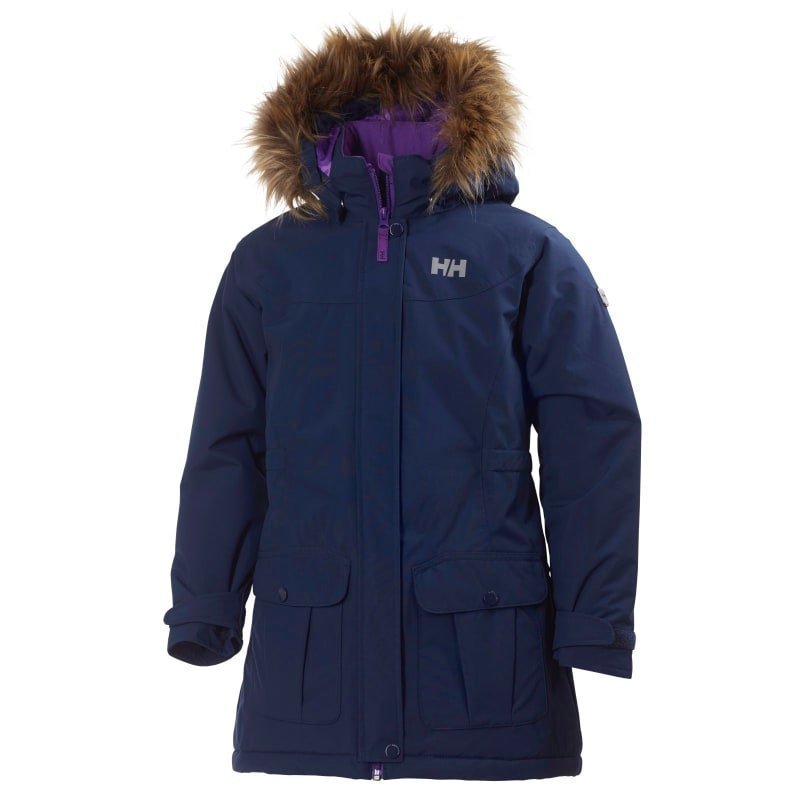 Helly Hansen Jr Stella Parka 140 Evening Blue