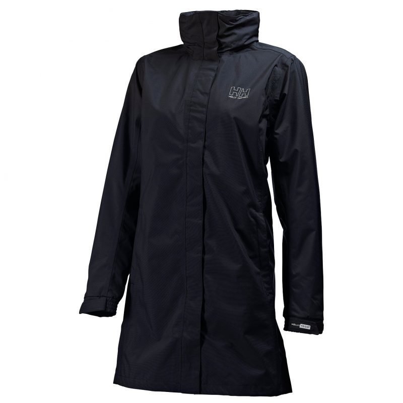 Helly Hansen LONG ADEN JACKET sadetakki musta