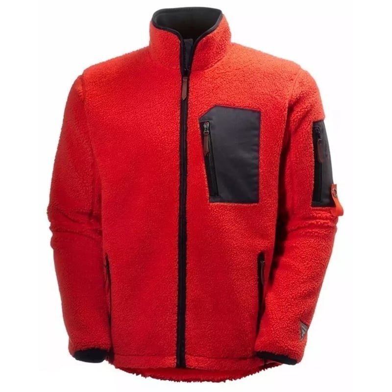 Helly Hansen Mjølnir Windpile Jacket L Iron Red