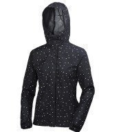 Helly Hansen NINE K JACKET sadetakki black irregular dots