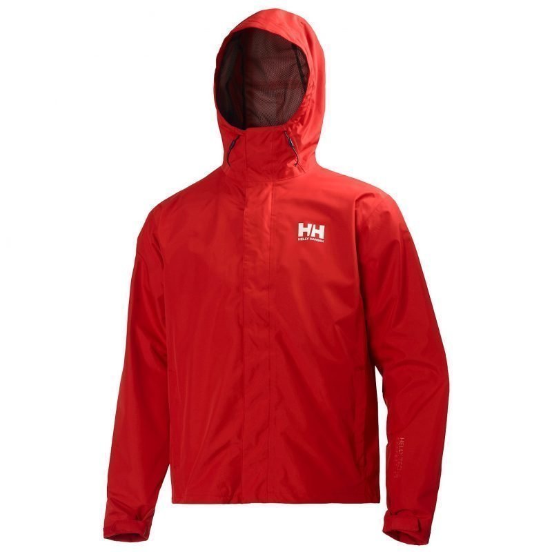 Helly Hansen SEVEN J miesten sadetakki alert red