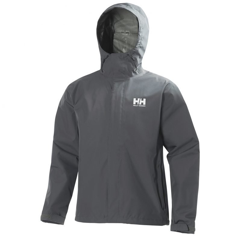 Helly Hansen SEVEN J miesten sadetakki charcoal