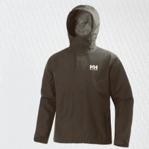 Helly Hansen SEVEN J miesten sadetakki soil green