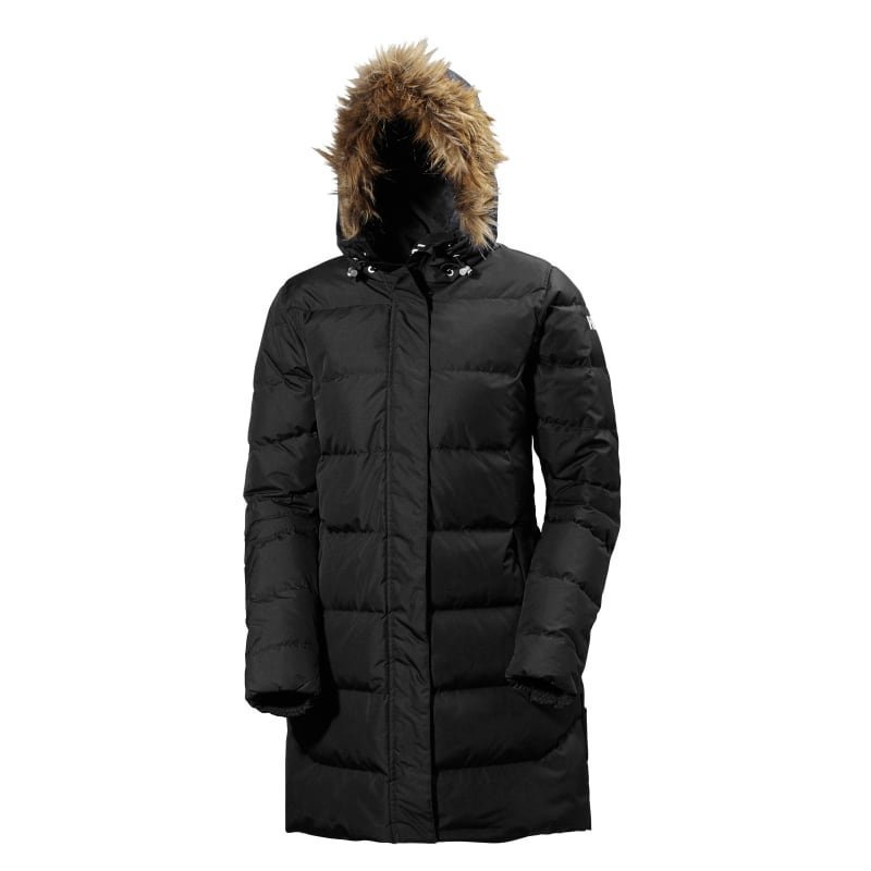 Helly Hansen W Aden Down Parka S Black