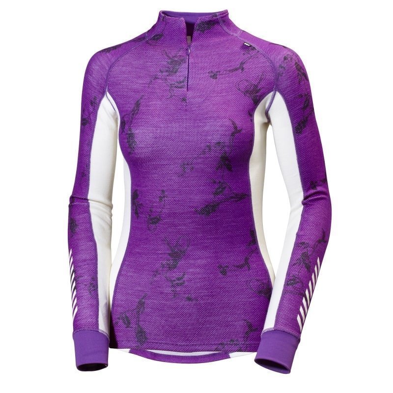 Helly Hansen Women's HH Warm Freeze 1/2 Zip L Sunburned Purple