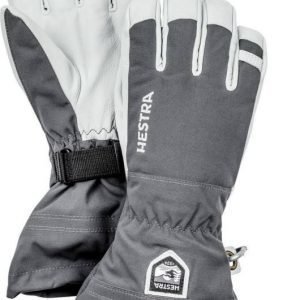 Hestra Army Leather Heli Ski Glove Harmaa 11