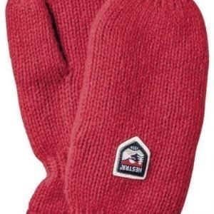 Hestra Basic Wool Mitt Punainen 10