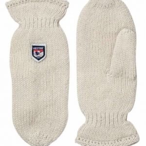 Hestra Basic Wool Mitt valkoinen lapanen