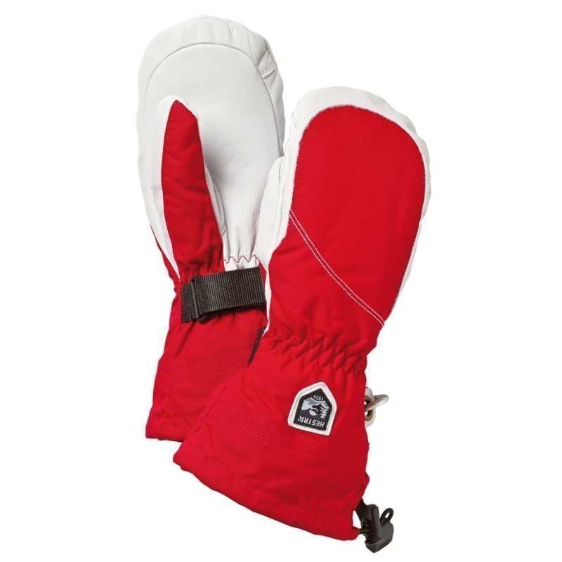 Hestra Heli Ski Female Mitt 5 Red/Offwhite