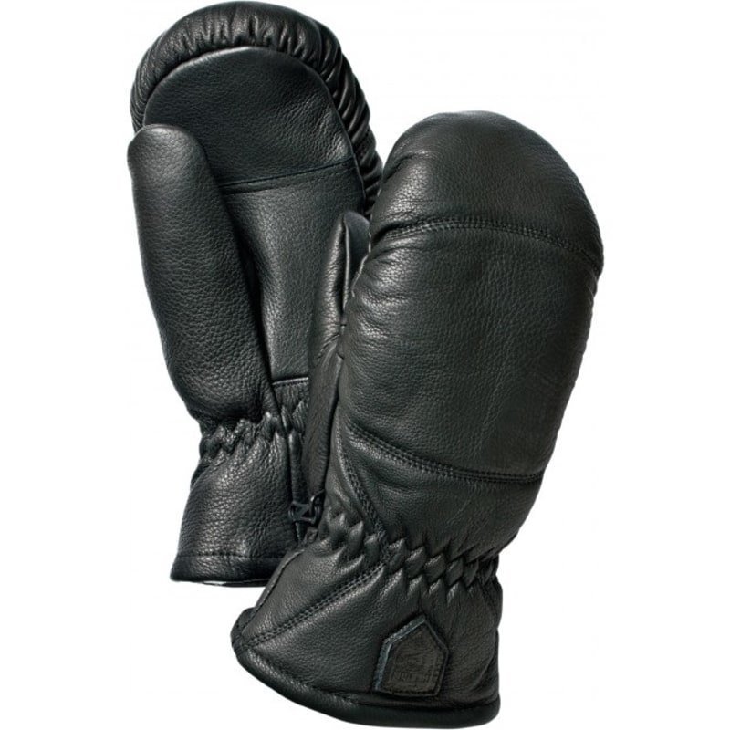 Hestra Leather Box Mitt 5 Black