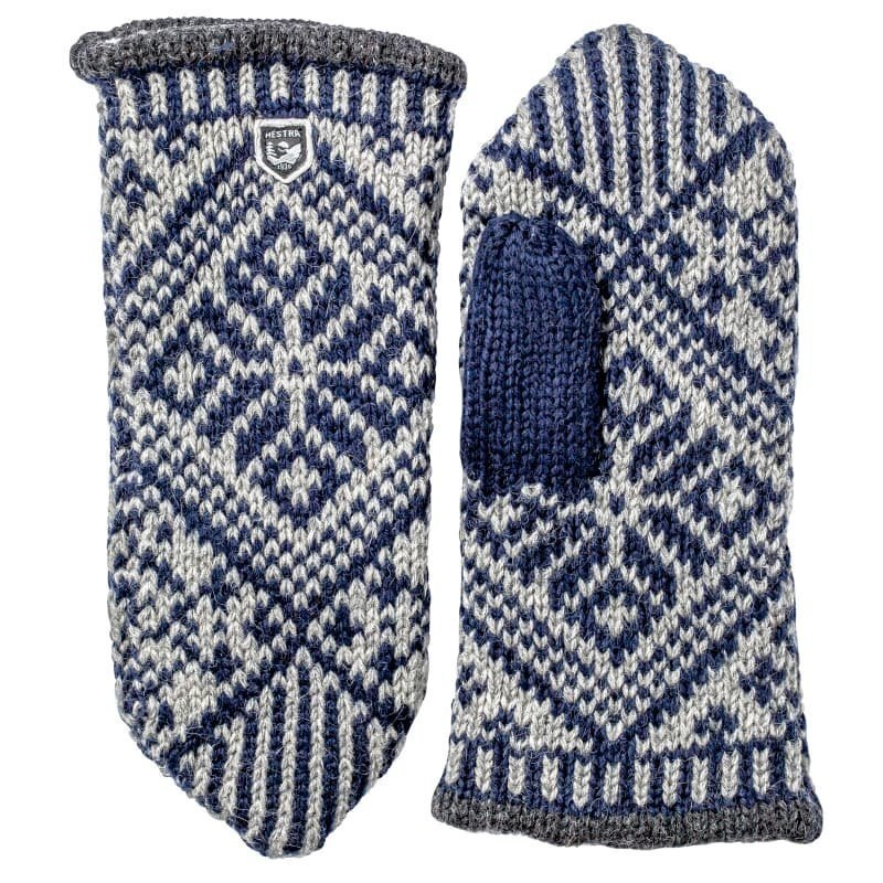 Hestra Nordic Wool Mitt 10 Marine/Grey