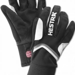 Hestra Windstopper Action Race Cut musta sormikas