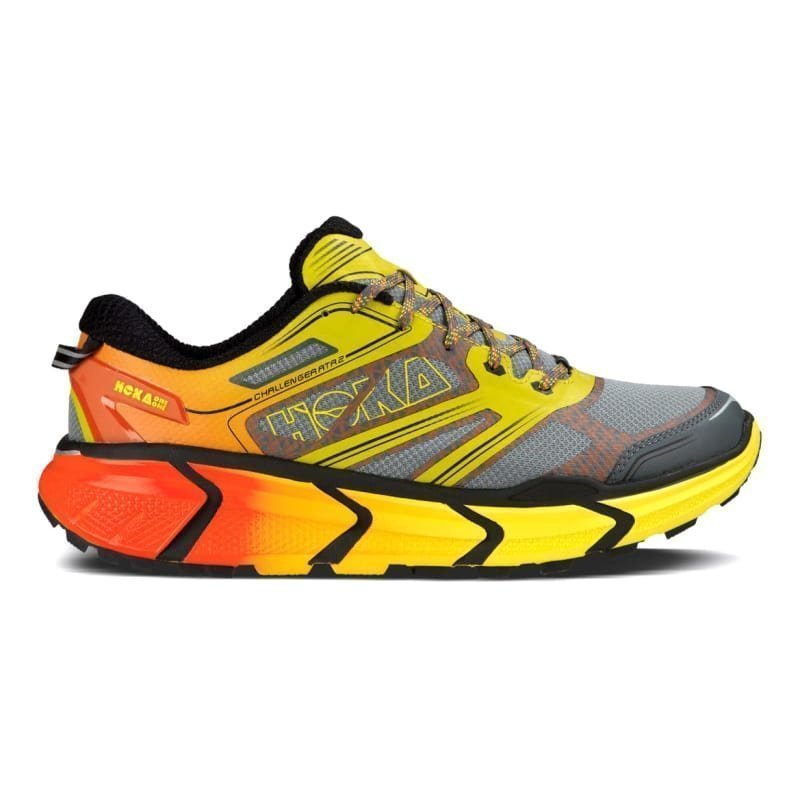 Hoka One One Men's Challenger Atr 2 US 10 GREY / EMPIRE YELLOW