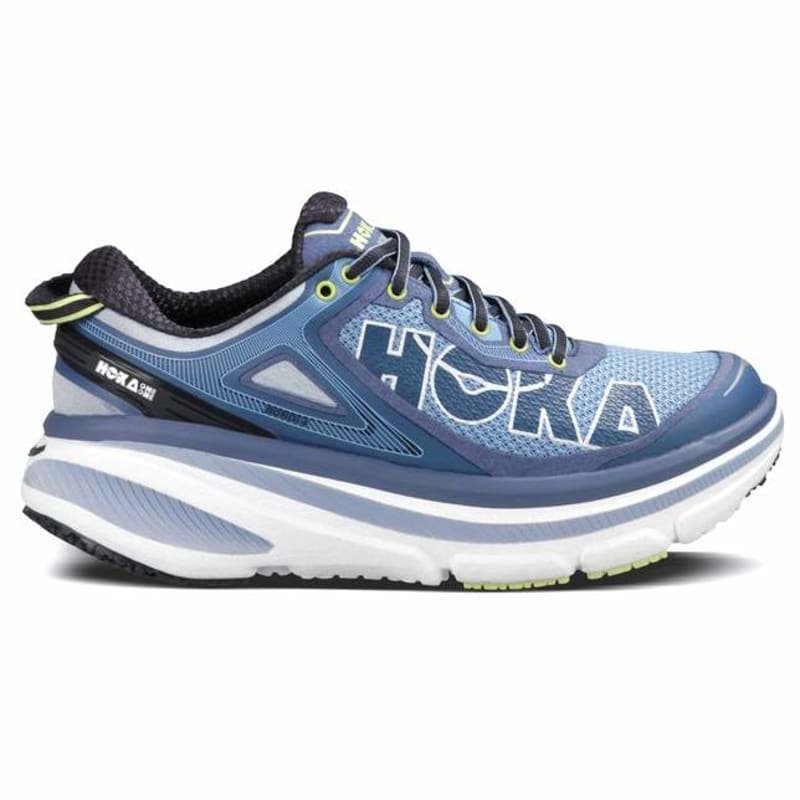 Hoka One One Women's Bondi 4 US 10/EU 42 2/3 Hydrangea / Sunny Lime