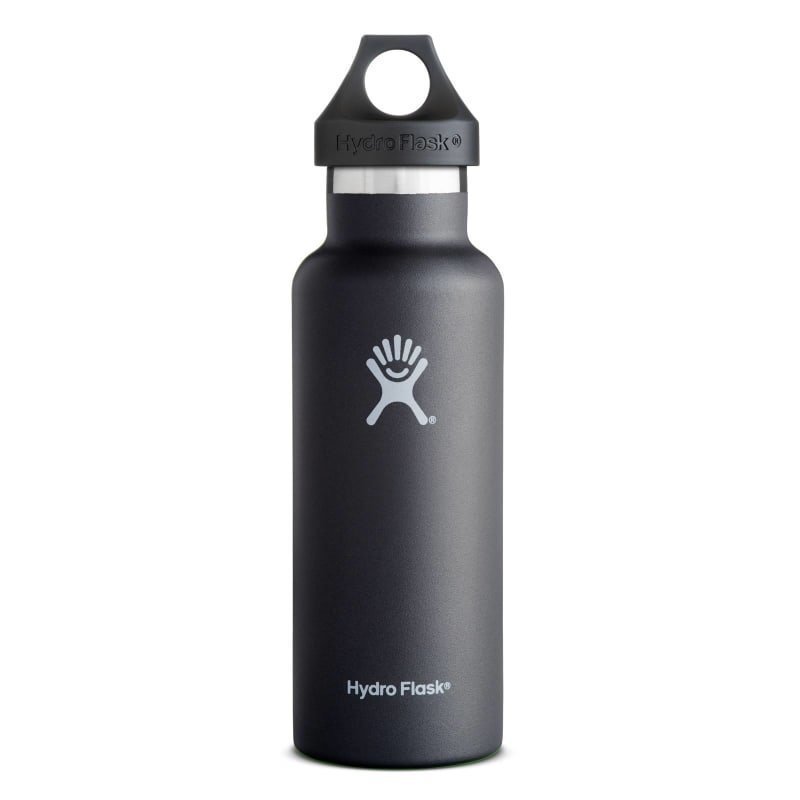 Hydroflask Standard Mouth 18oz (532ml) OneSize Black