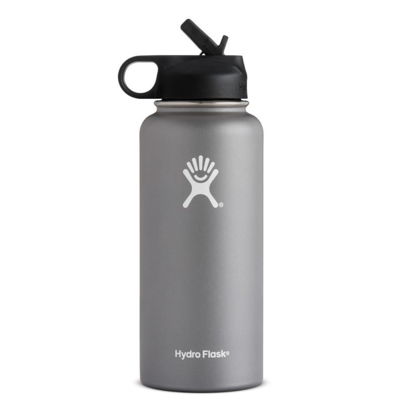 Hydroflask Wide Mouth Straw 32oz (946ml) 1SIZE Graphite