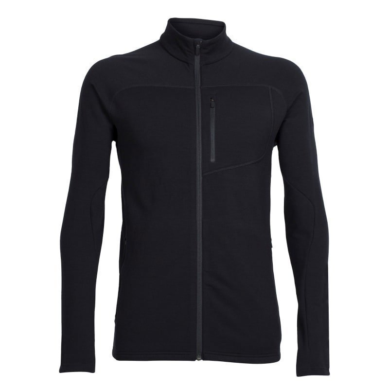 Icebreaker Men's MT Elliot LS Zip S Black/Black/Black