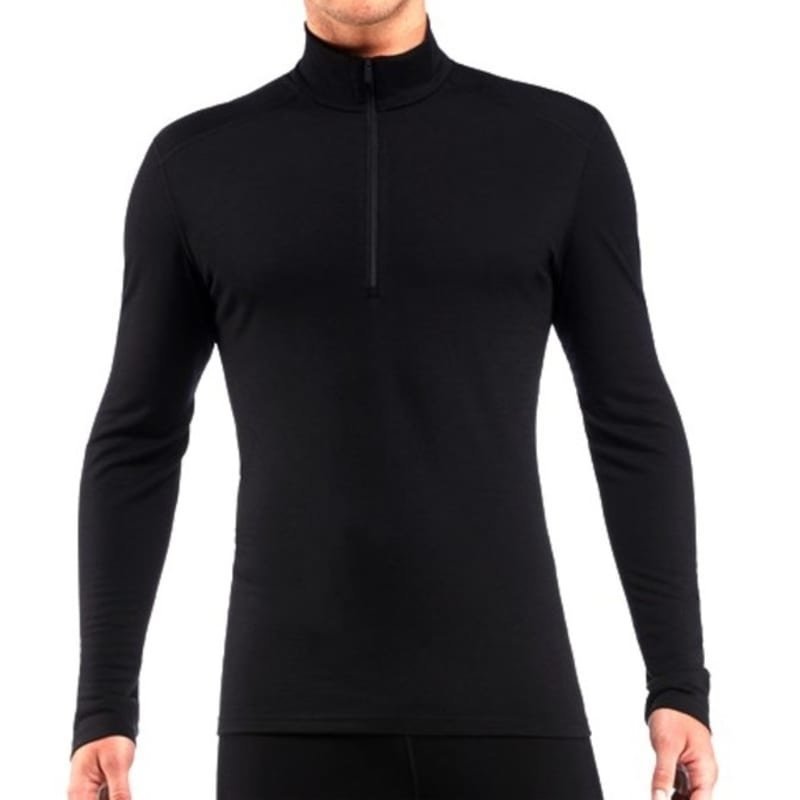 Icebreaker Men's Oasis LS Half Zip M Black