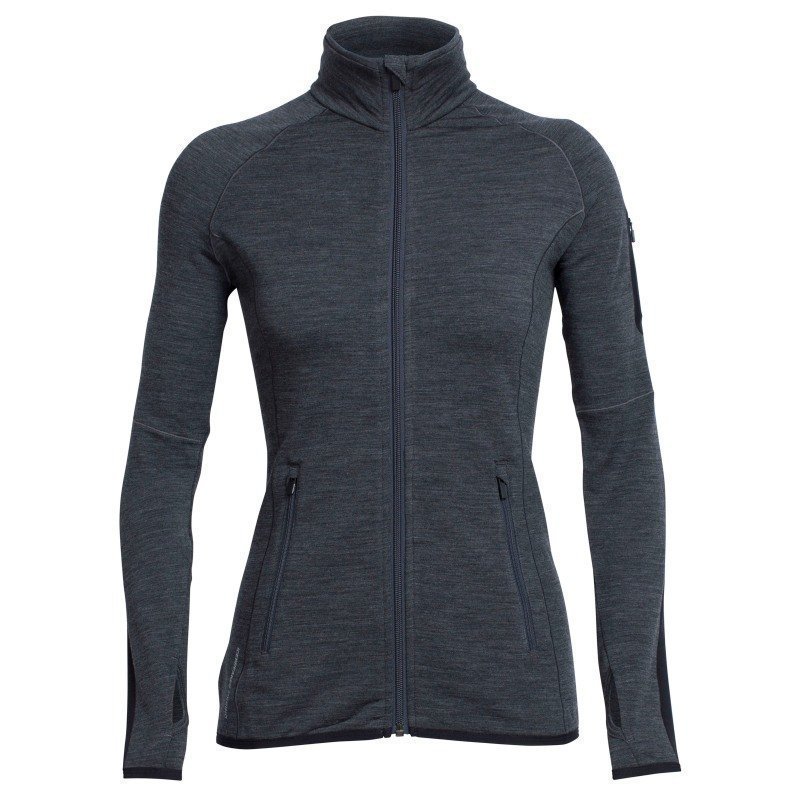 Icebreaker Women's Atom LS Zip