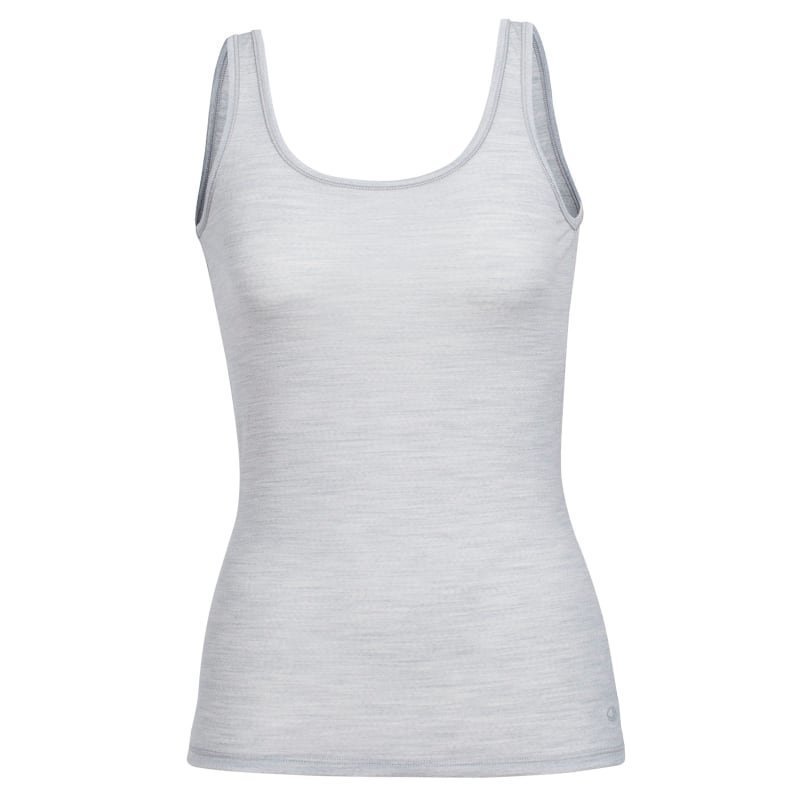 Icebreaker Women's Siren Tank L Blizzard Hthr