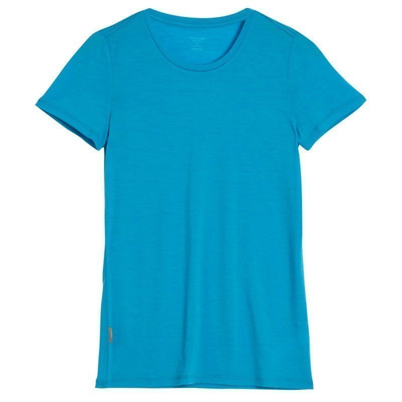 Icebreaker Women's Tech Lite SS Crewe XL Cyan