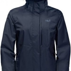 Jack Wolfskin Arctic Ocean Tummansininen L