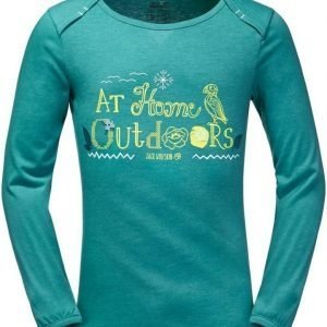 Jack Wolfskin Atlantic Puffin Longsleeve Turkoosi 104