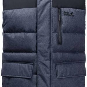 Jack Wolfskin Baffin Bay Vest Tummansininen S