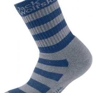 Jack Wolfskin Box Socks 2X Kids Tummansininen 28-30